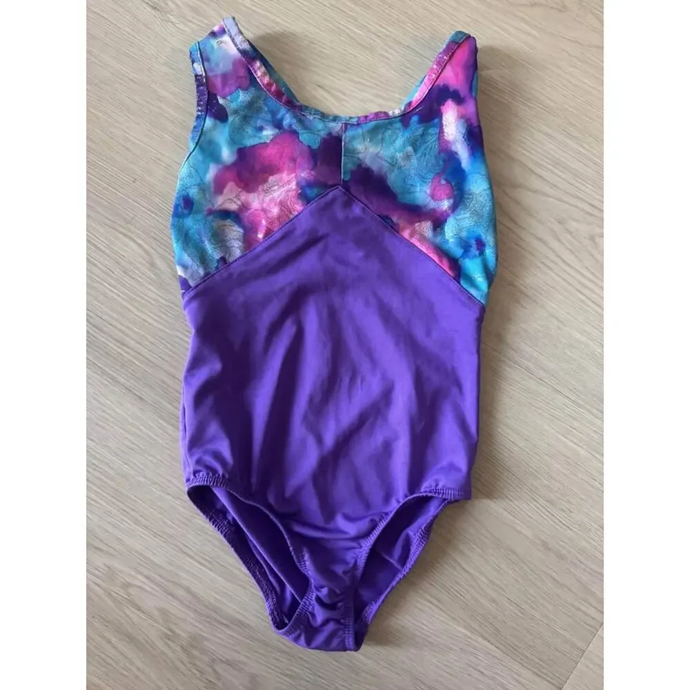 Danskin Girls XS 4-5 Gymnastics Dance Leotard
